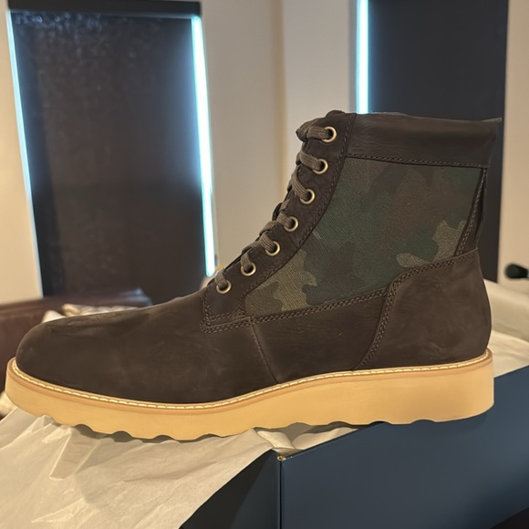 Cole Haan Boots (black and camo) - Picture 4 of 5